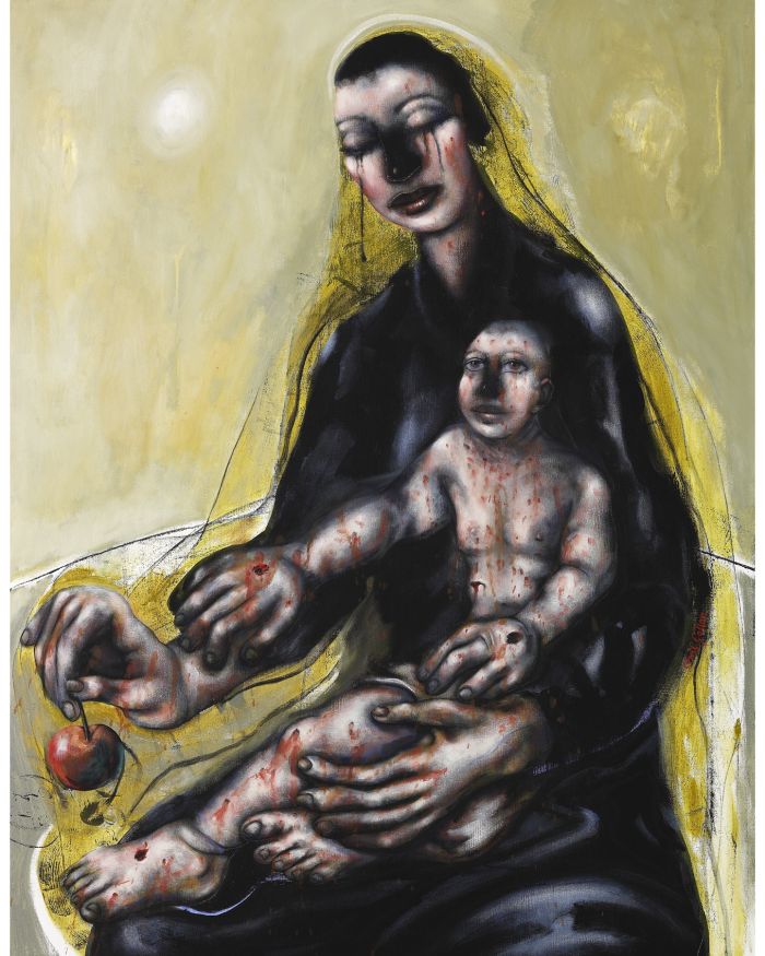 ‘Madonna of the Apple’