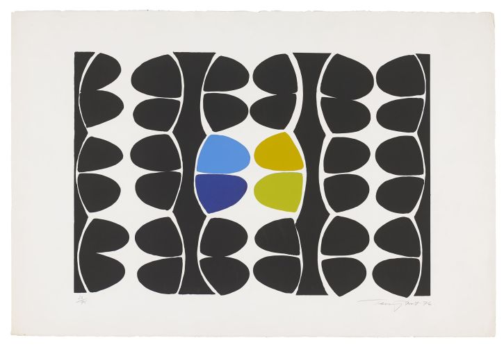 Terry Frost Tree Forms – Black Painting